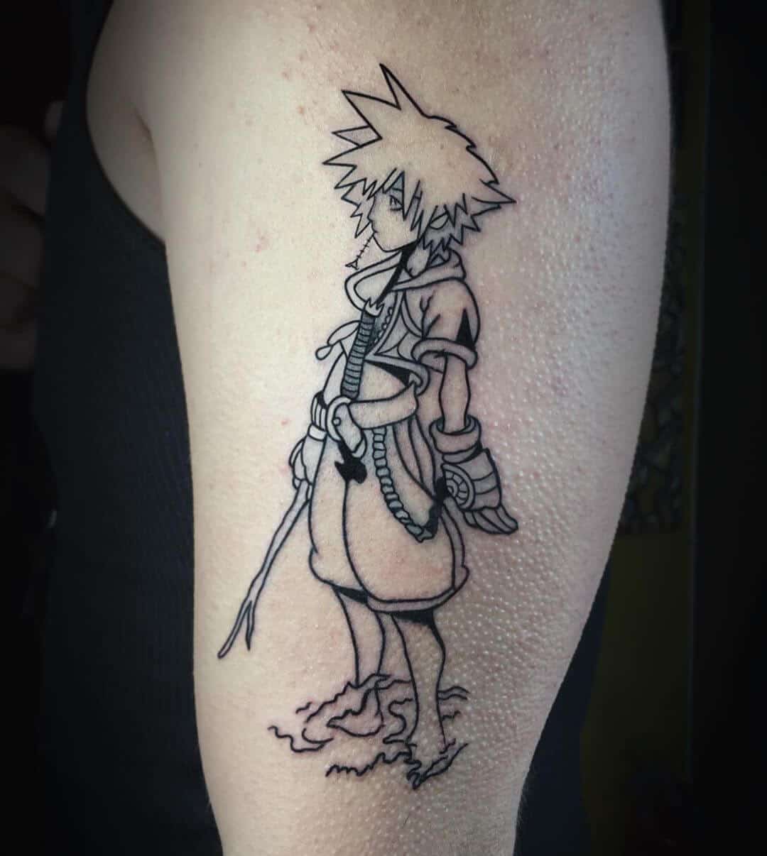 Tattoo uploaded by Brahian Gutierrez  Kingdom hearts ideas  Tattoodo