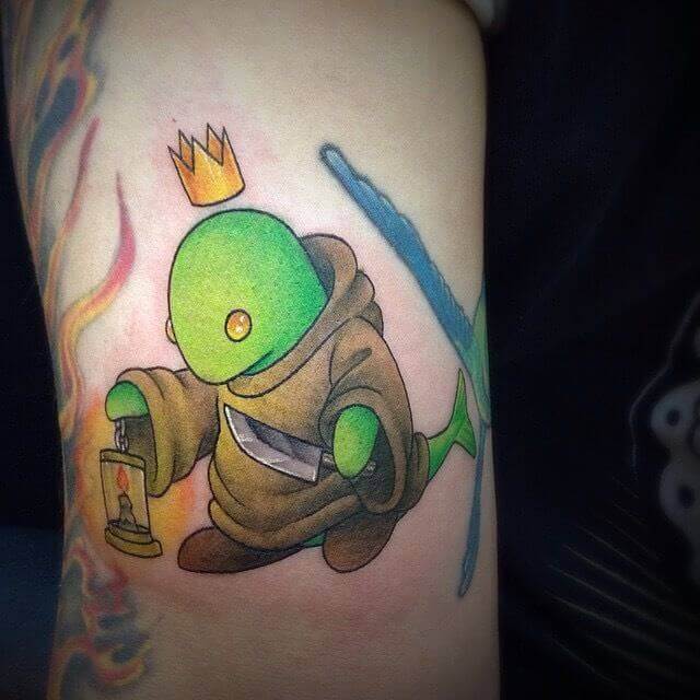 tonberry arm tattoo