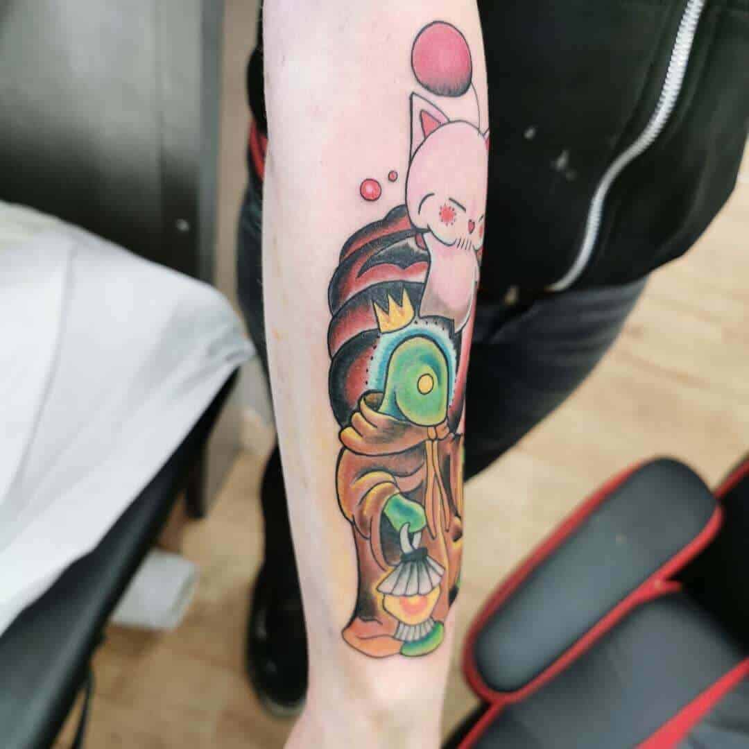 tonberry sleeve tattoo