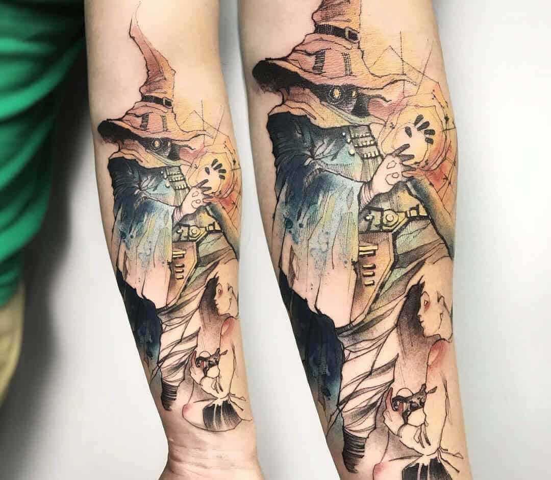 15 Fantasy Tattoos On Half Sleeve