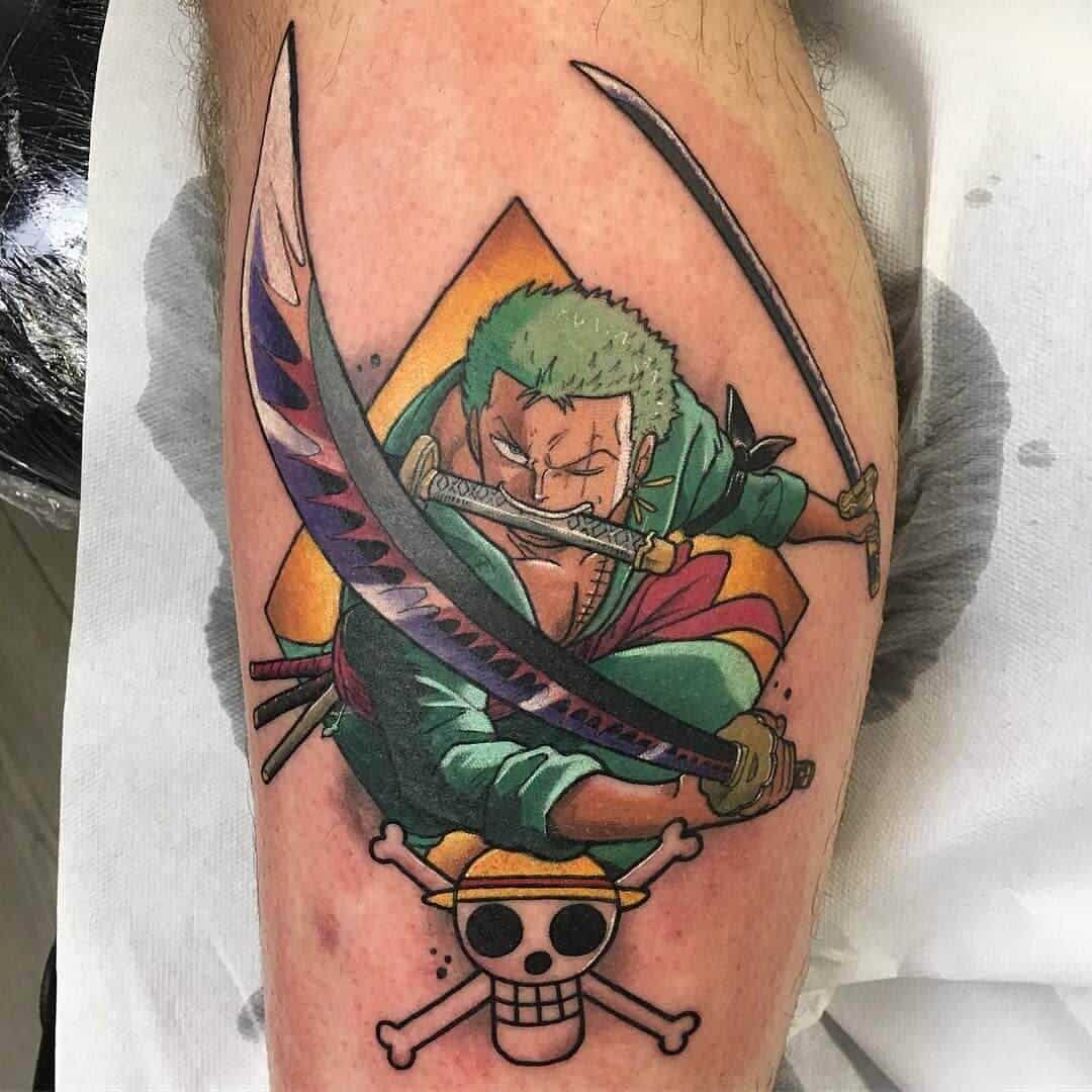 Tattoos Geeks - ➡️ Roronoa Zoro, from One Piece