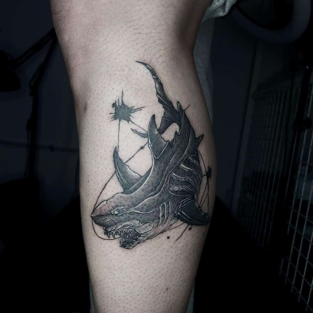 mako shark tattoo