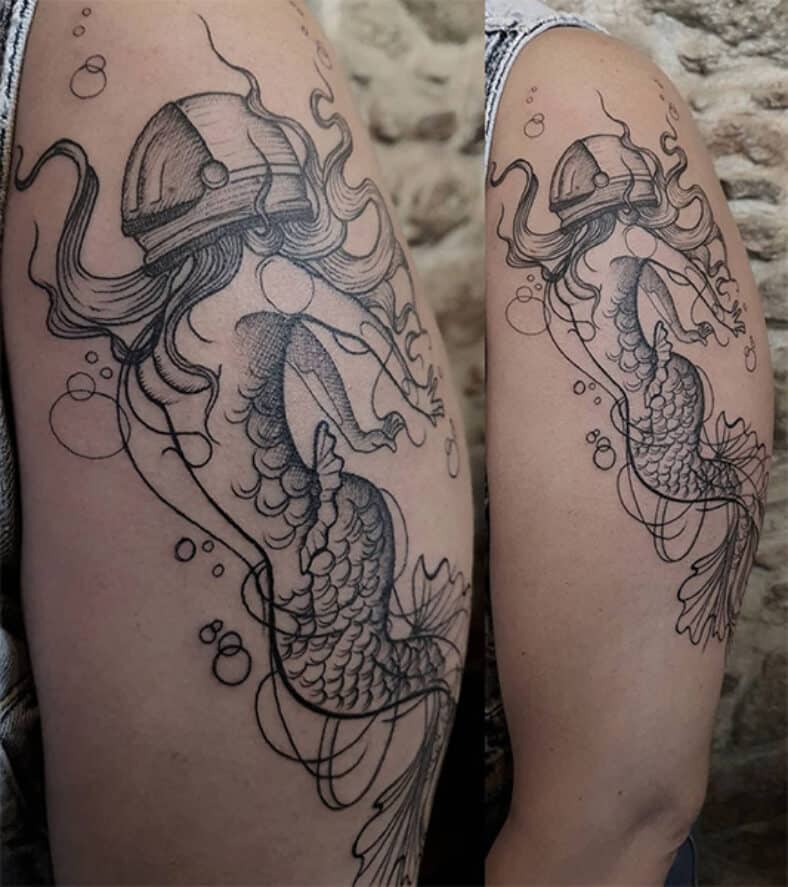100 Mermaid Tattoo Ideas: Mystical Mermaid Body Art