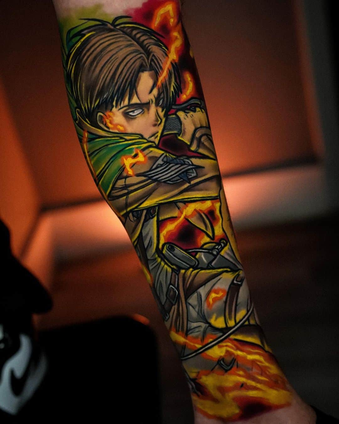 attack on titan tattoo