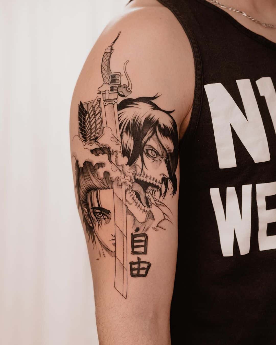 attack on titan tattoo