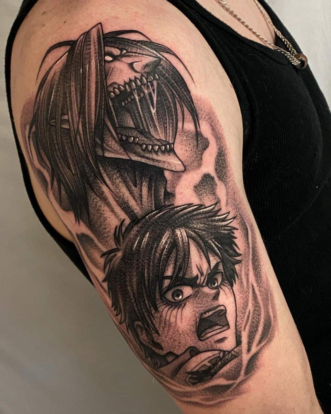 attack on titan tattoo