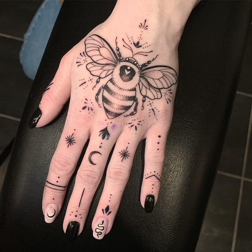 bumble bee tattoo