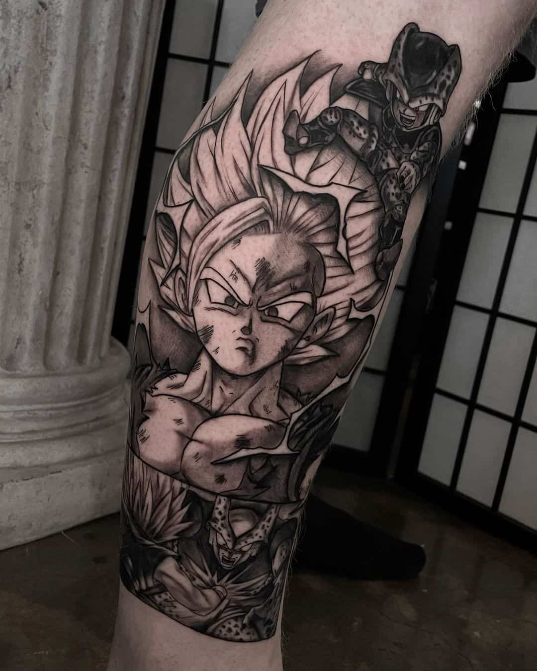 dragon ball z tattoo