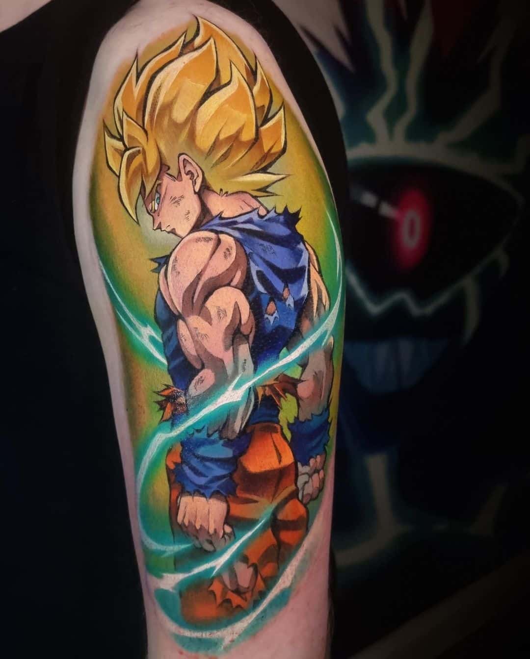 dragon ball z tattoo