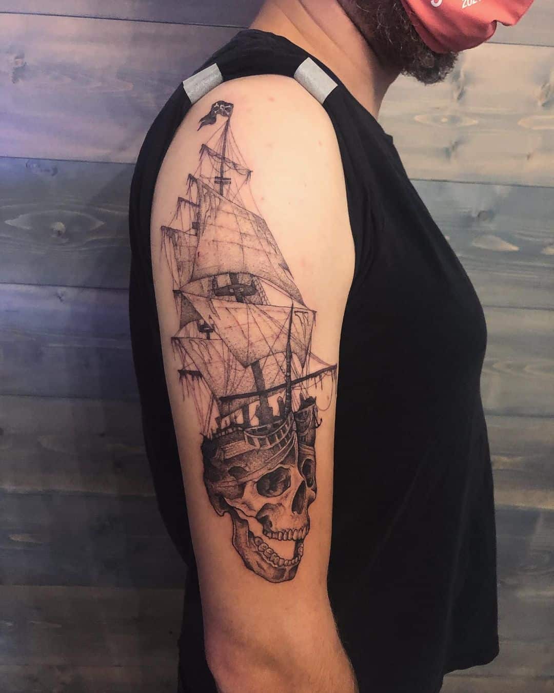 ghost ship tattoo