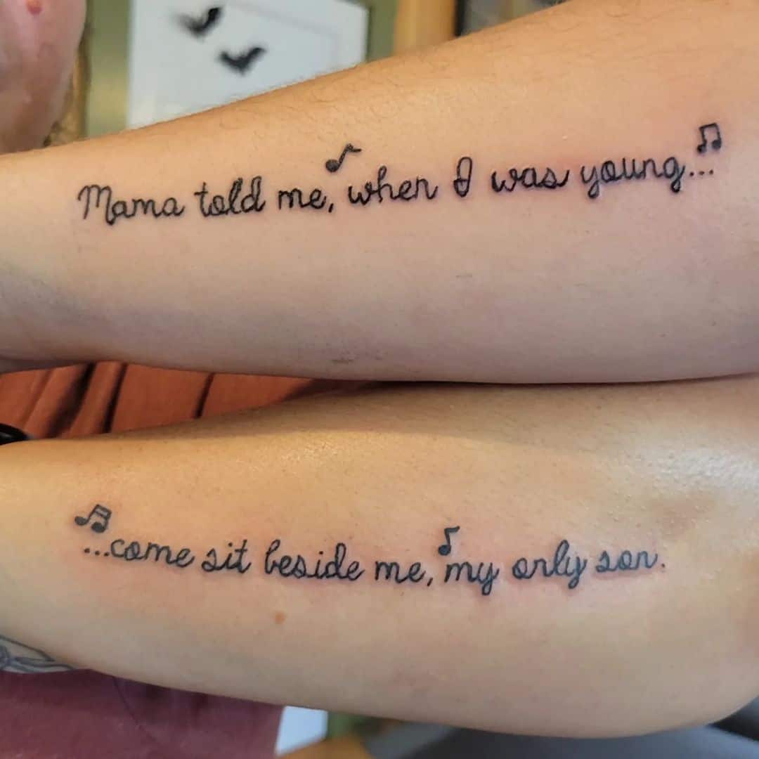 These 31 Matching Mom And Child Tattoos Thatll Make You Want To Call Your  Mom