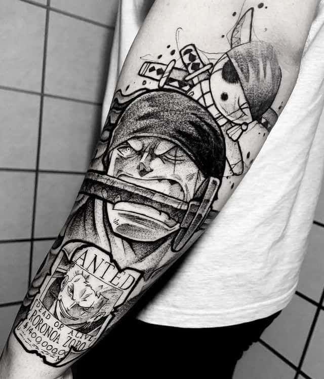 one piece tattoo