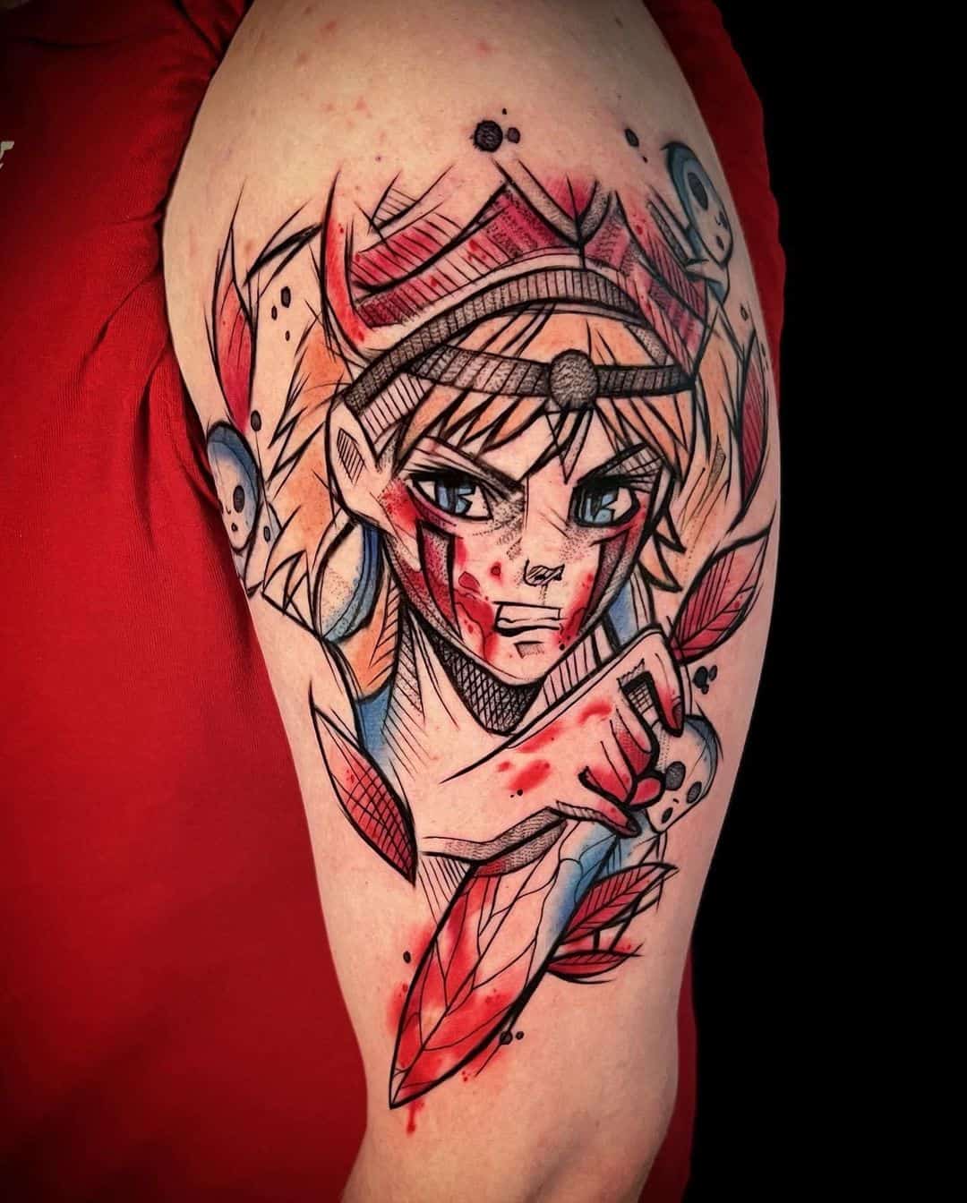 princess mononoke tattoo