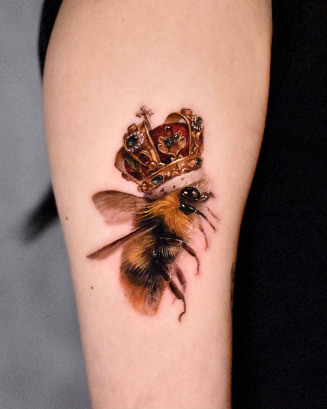 queen bee tattoo