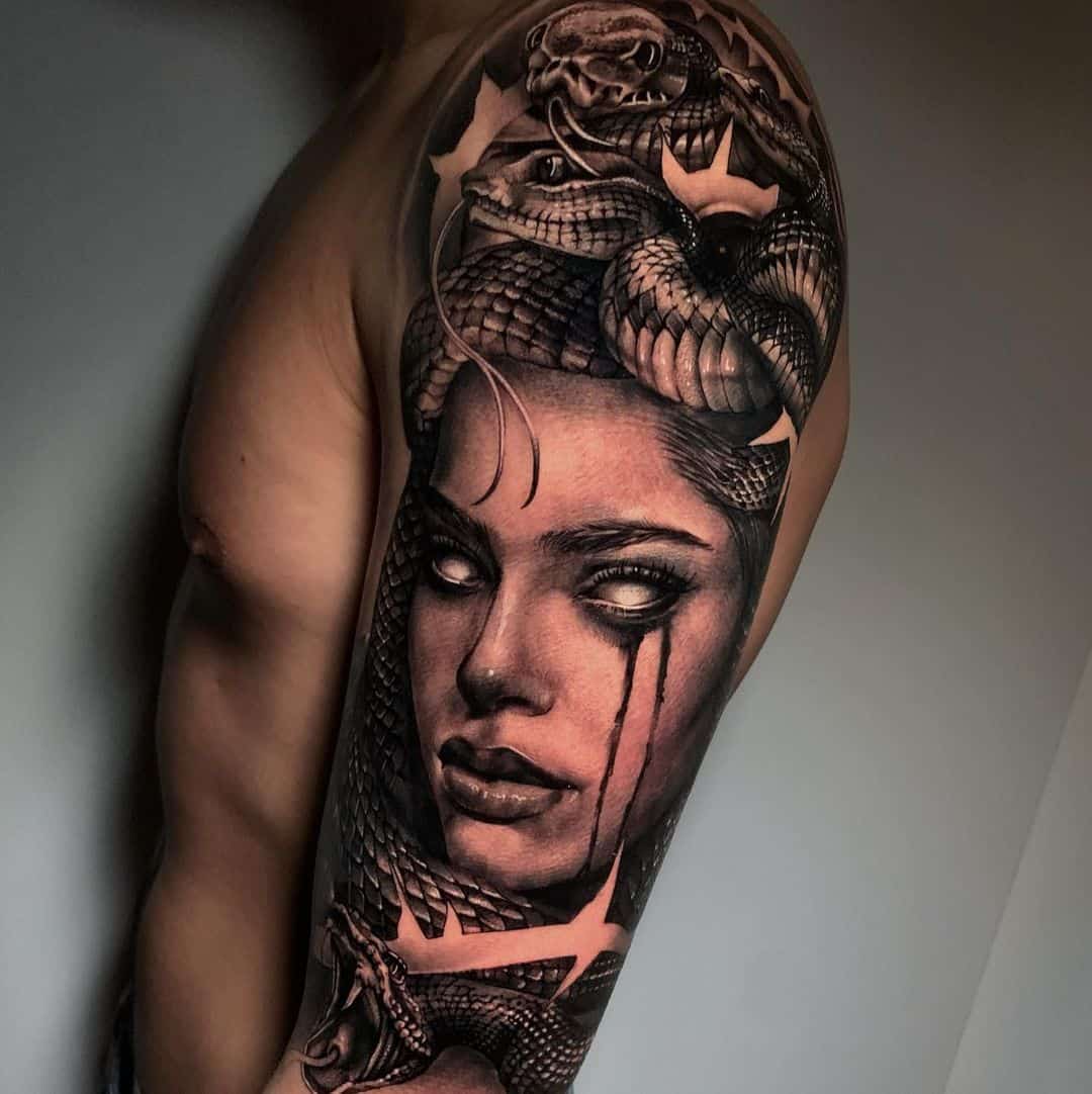 10 Beautiful Medusa Tattoos Not To Be Missed in 2023  CNC Tattoo Supply