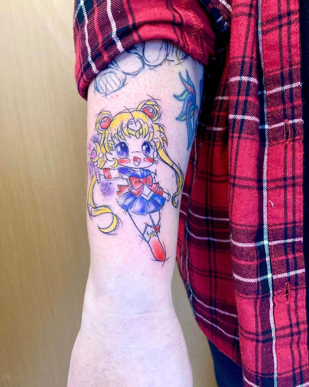 sailor moon tattoo