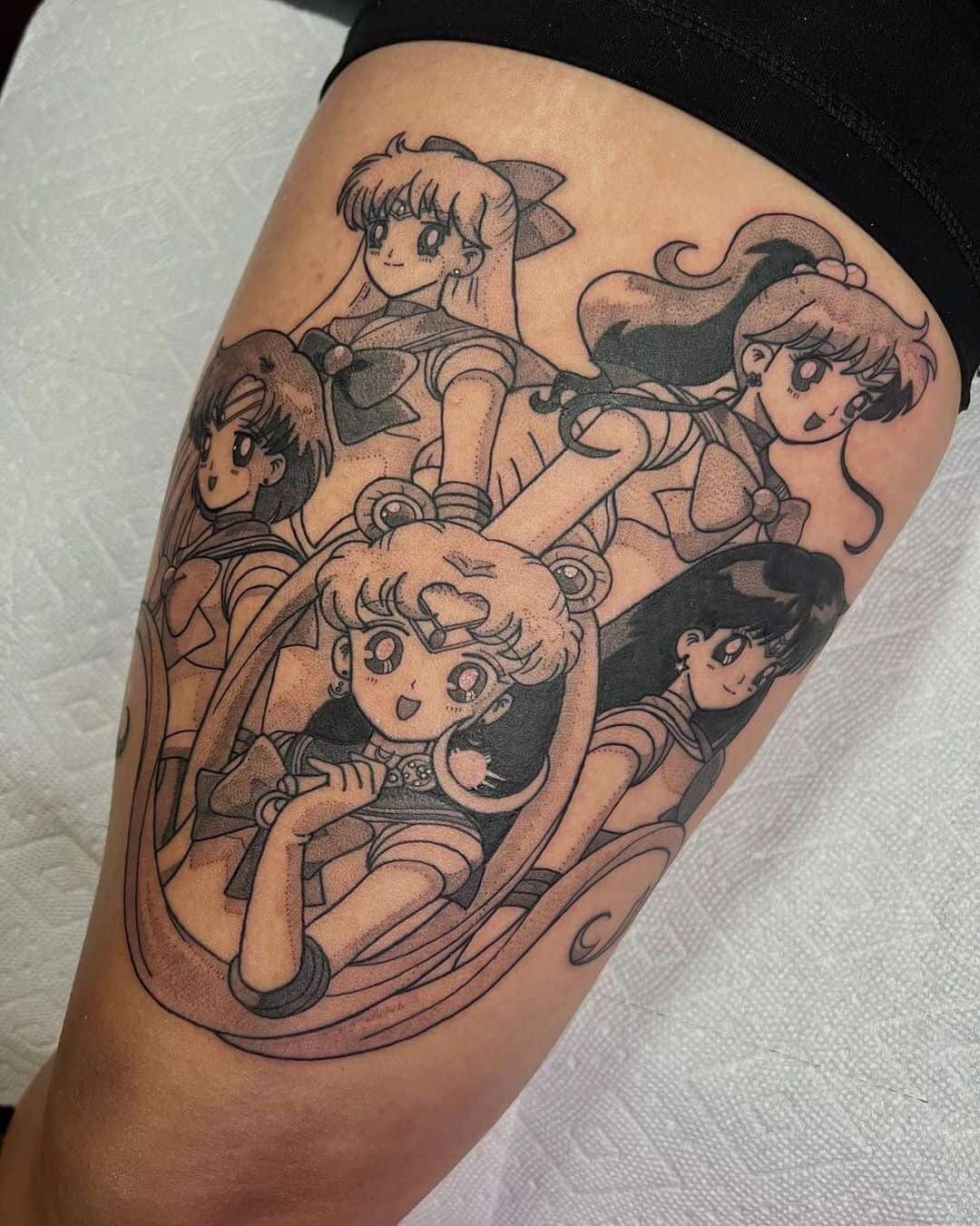 sailor moon tattoo