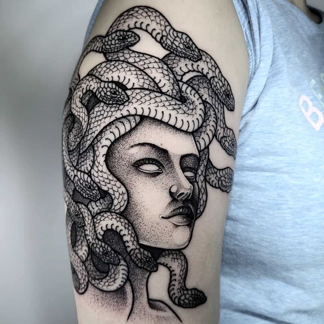 50 Medusa Tattoo Ideas: From Ancient Greek Legend to Modern Body Art