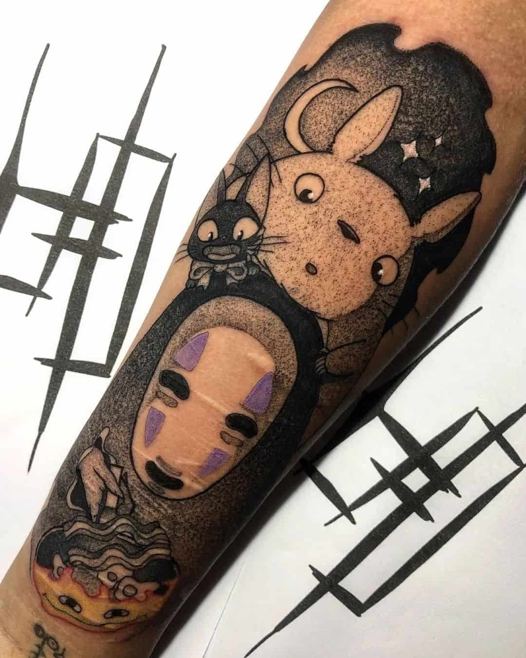 spirited away tattoo