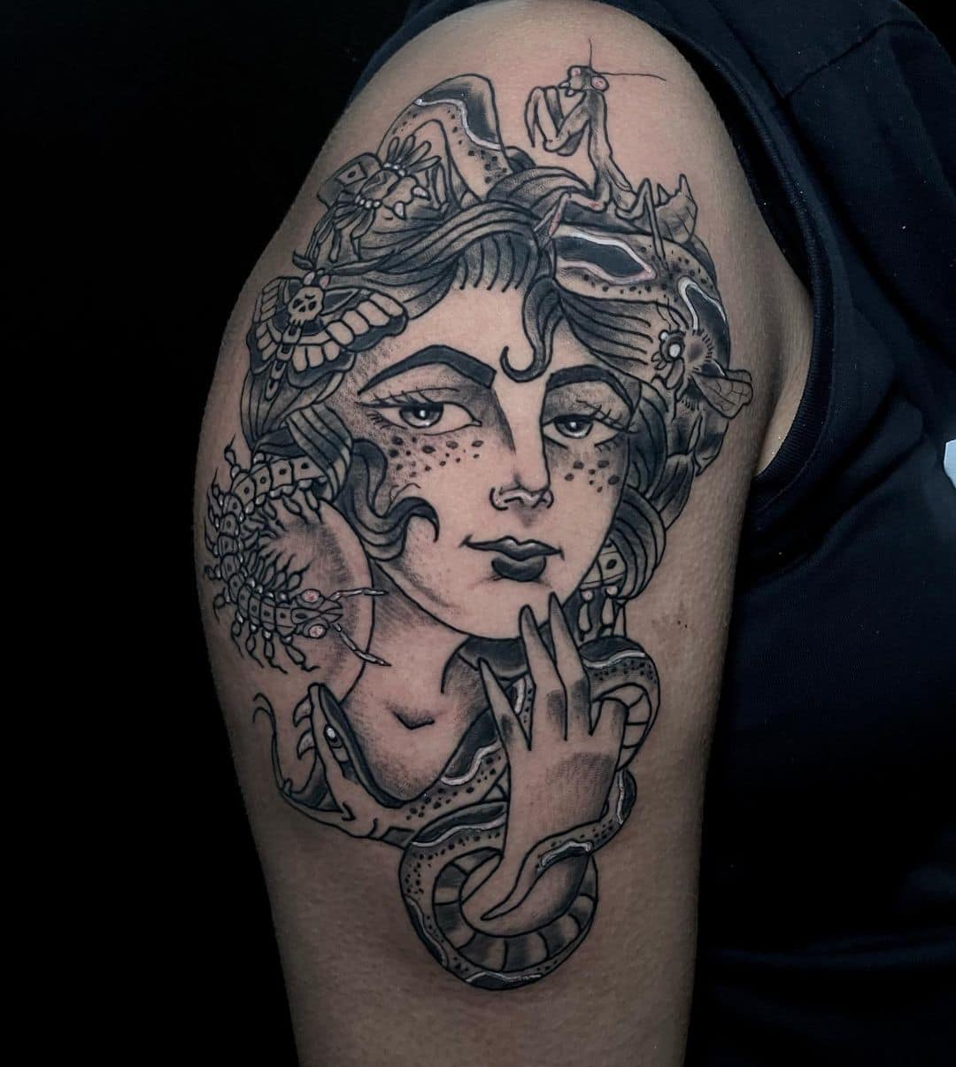 50 Medusa Tattoo Ideas: From Ancient Greek Legend to Modern Body Art