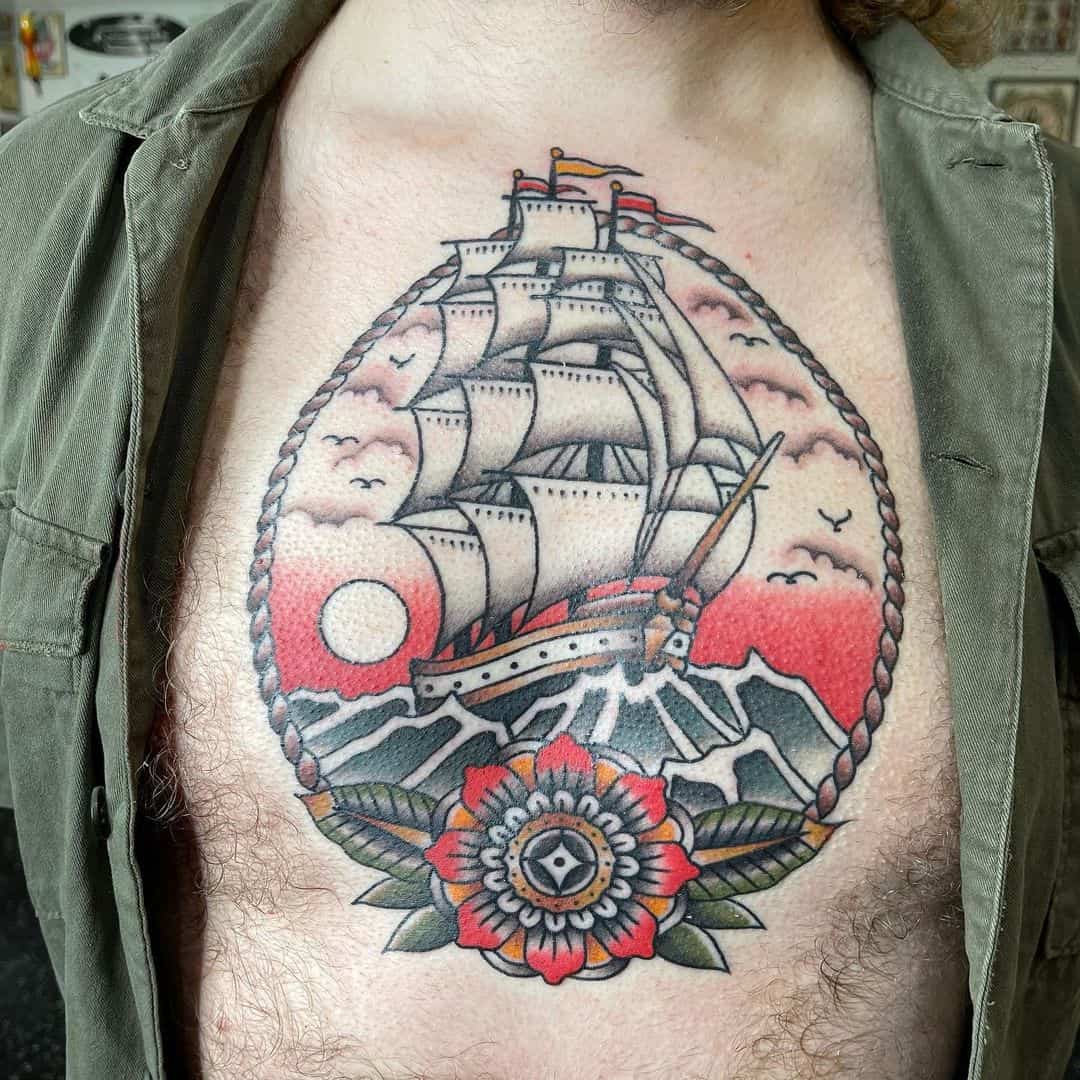 Pirate Ship Tattoos  TatRing