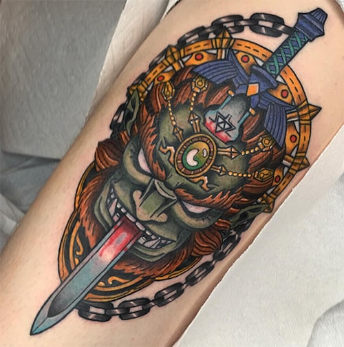 Ganondorf tattoo