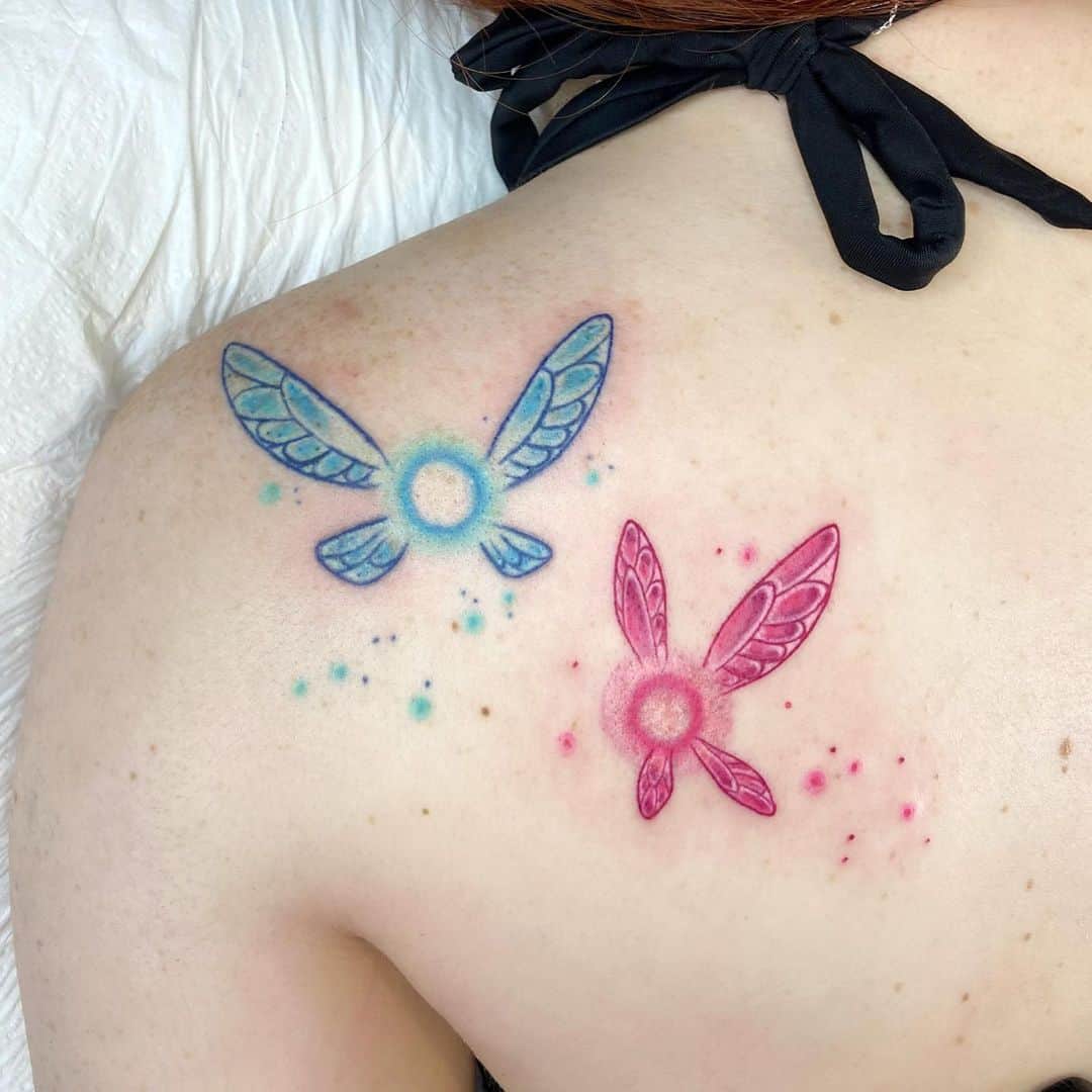 Hey listen navi tattoo  Zelda tattoo Kawaii tattoo Fairy tattoo