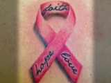 140 Inspiring Breast Cancer Ribbon Tattoos